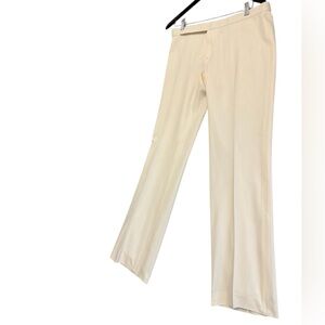 Ralph Lauren Black label wool NWOT size 12 lined Cream Dress Pants